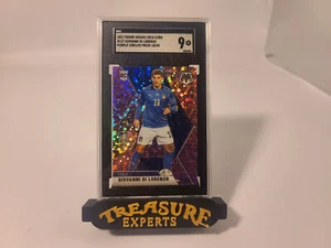 2021 Mosaic UEFA Euro #137 Giovanni Di Lorenzo Purple Cirlces 10/49 SGC 9 Mint - Picture 1 of 7