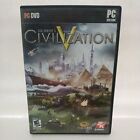 Sid Meier's Civilization V 5 - PC complete with manual and spec tree poster