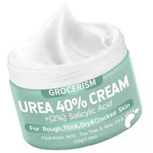 Crema de urea Grocerism 40 por ciento para pies más 2% ácido salicílico 5,29 oz ||-EE. UU.... - Imagen 1 de 4