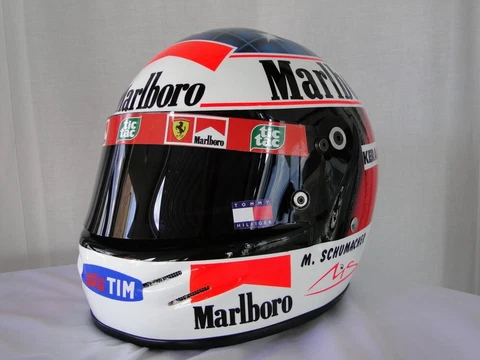MICHAEL SCHUMACHER 1998 HELMET (SCALE 1/1) BRAND NEW FULL SIZE REPLICA Cover