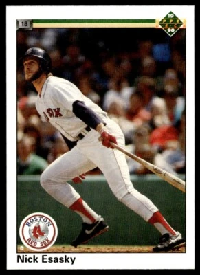 1990 Upper Deck #463 Nick Esasky Boston Red Sox - Image 1 of 2