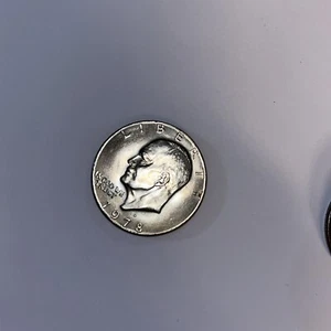 1978 D One Dollar Liberty Eisenhower Coin Flying Eagle Rare Authentic Coin - Picture 1 of 5