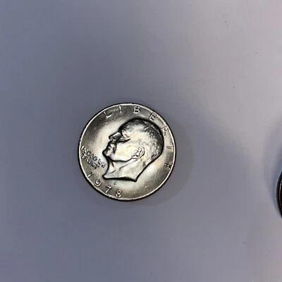 1978 D One Dollar Liberty Eisenhower Coin Flying Eagle Rare Authentic Coin - Image 1 of 4