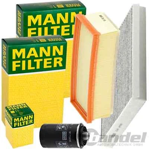 MANN FILTER INSPEKTIONSPAKET passend für AUDI A4 B8 A5 8T 8F Q5 8R 1.8+2.0 TFSI - Bild 1 von 5