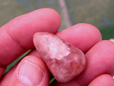 Minerales   Fantastico Mineral Rodado De Piedra De Sol De La India  -  12a13   • 3.07€