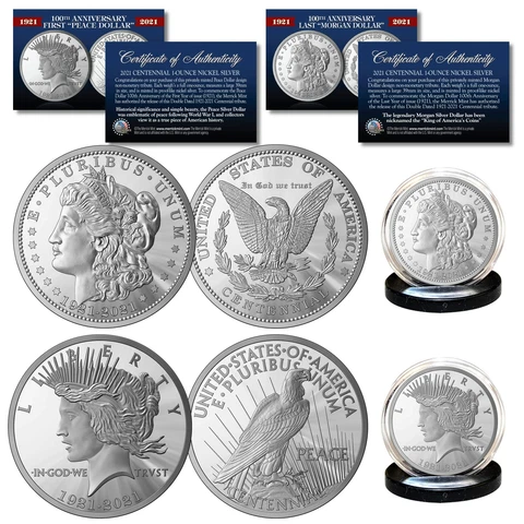 Commemorating 100th Anniversary of the final MORGAN DOLLAR & first PEACE DOLLAR Cover