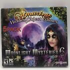 Niesamowite gry Hidden Objects Moonlight Mysteries 6 (PC), 5-pak Nowe