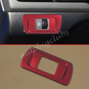 For Honda Civic 2022-2023 Matte Red Headlight Switch Cover Trims Accessories - Picture 1 of 5