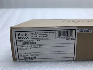 New OEM Sealed Cisco CP-8841-K9 IP Phone / 68-6056-04 - Bild 1 von 5