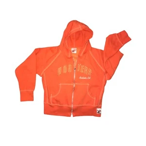 Orange "Hooters" Full Zip Hoodie - Picture 1 of 4