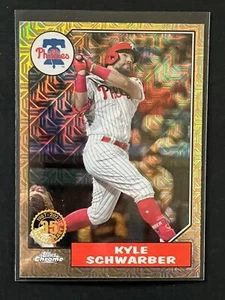 2022 Topps Update Silver Pack Mojo Refractor Kyle Schwarber Philadelphia Phillie - Bild 1 von 1
