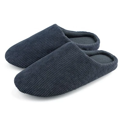 Knixmax Herren Hausschuhe Komfort Pantoffeln Bequeme Memory Foam Slipper Leicht