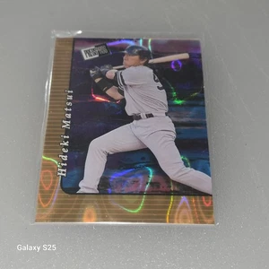 #1/1 2024 Leaf Collective Hideki Matsui Press Pass Gold Shimmer Yankees - Picture 1 of 2