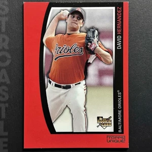 David Hernández 2009 Topps único rojo #152 Arizona Diamondbacks/1199 (RC) - Imagen 1 de 3