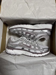 Size UK 4 - Nike P-6000 Platinum Violet Taupe Grey Black Trainers - RRP £110 - Picture 1 of 24