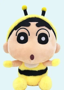 Crayon Shin-chan Official Plush Doll Honeybee Shin Chan 28cm Stuffed Genuine - Picture 1 of 2
