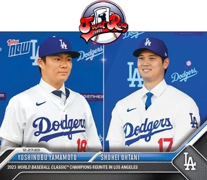 2023 Topps Now Yoshinobu Yamamoto Shohei Ohtani #OS-26 - Bild 1 von 2