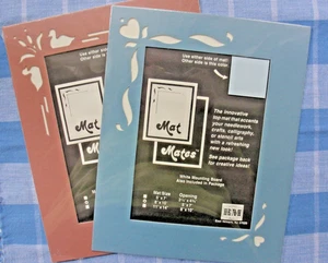 Vintage 8x10 Framing Mats for Embroidery or Cross Stitch - New in Wrapper - Picture 1 of 3