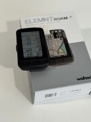 Wahoo ELEMNT ROAM GPS Bike Computer – Excellent Condition, Ready to Ride–Cycling - image 1 of 4