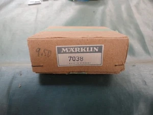 Señal de advertencia Marklin Ho 7038, caja original con manual completo ¡bonita! - Imagen 1 de 7