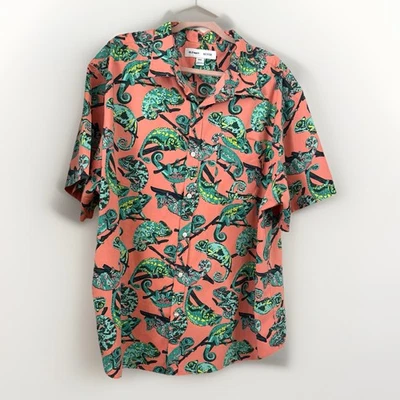 Old Navy chameleon button-front Hawaiian shirt size XXXL - Image 1 of 4