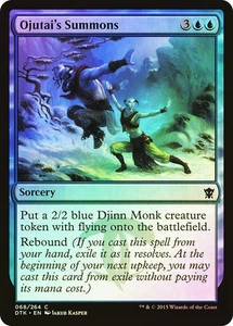 MTG FOIL Ojutai's Summons  - Dragons of Tarkir #068 - Picture 1 of 1