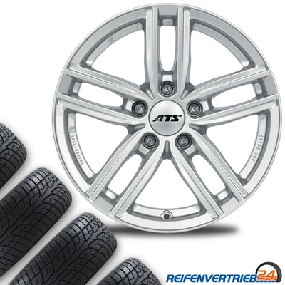 4x Alu Winterräder für Audi A4 Reifen 205/55R16 Firestone - Bild 1 von 2