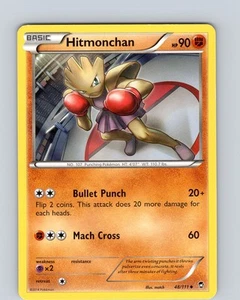Pokemon TCG Hitmonchan XY Furious Fists 48/111 Regular Uncommon Card LP-NM - Picture 1 of 2