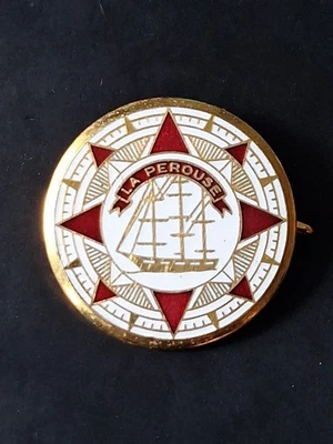medaille insigne Marine Navire HYDROGRAPHE LA PEROUSE  - Photo 1/2