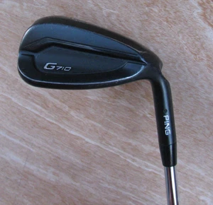 PING G710 GAP WEDGE 49 LOFT REGULAR FLEX AWT 2 ALBERO IN ACCIAIO BLACK DOT GOLF CLUB U - Foto 1 di 7