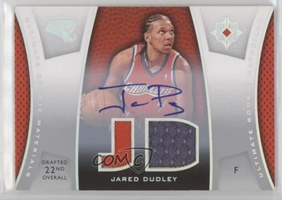2007-08 Ultimate Collection Rookie Materials Jared Dudley #ULTR-JD Auto RC - Image 1 of 2