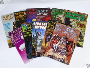 WHITE DWARF EARLY MAGAZINE COLLECTION LOT VINTAGE ROLE PLAYING GAMES WORKSHOP - Picture 1 of 1