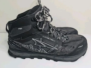 $160 Altra Lone Peak 4 RSM Men's Sz 12 / 46.5 Trail Hiking Boots AFM1855N0 Black - Picture 1 of 10