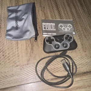 SteelSeries Free Mobile Wireless Gaming Controller model 69007 w/ Case and Cord - Picture 1 of 5