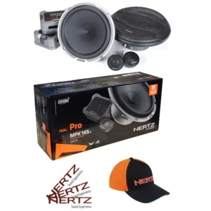 1 kit 2 vie HERTZ MPK165.3 da 6,5" 110 watt rms + cappellino e 3 sticker omaggio - Picture 1 of 10