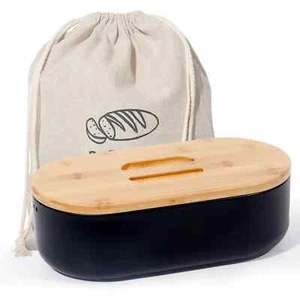SCHWARZ Brotbox mit Deckel - Multifunktion - Bild 1 von 6