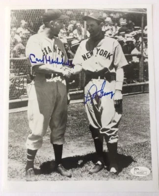Carl Hubbell And Lefty Gomez Signed Photo JSA Certificate V53437 - Image 1 of 4