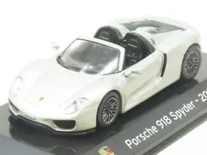 Altaya de Metal Porsche 918 Spyder 2013 Plata 1.43 Escala - Imagen 1 de 3