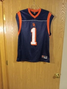 Vintage Syracuse Orangemen #1 Sewn Nike Basketball Jersey Men's Medium EUC - Picture 1 of 4