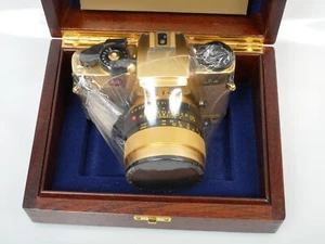 Leica R4 Gold + Summilux 1,4/50 Gold Full Set noch verschweist OVP Alle Papiere - Bild 1 von 24