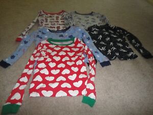 Carter's Pajamas TOPs for BOY in size 8: MUTIPLE COLORS:X 5 PIECES 