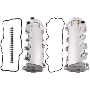 2x ALUMINUM Valve Cover for Ford F-250 F-350 Super Duty Truck V8 5.4L 2005-2010 - Picture 1 of 11