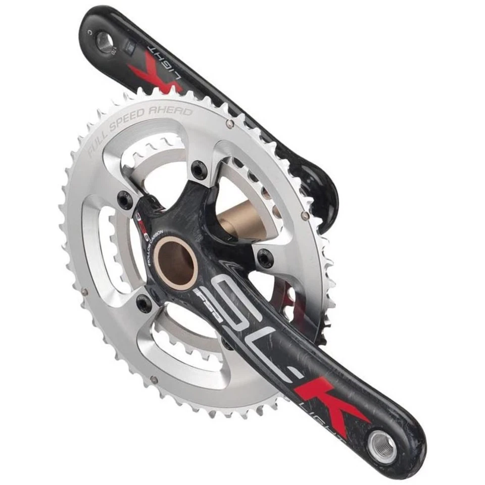 New FSA SL-K Light 386EVO Carbon Crankset 172.5mm 39/53t 10 Speed - Image 1 of 1