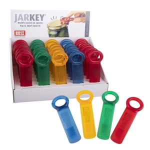 Brix Jarkey Frost Jar Opener | Assorted Colours | Set of 2 - Picture 1 of 3