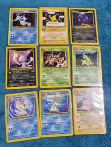 Pokemon 2000 Neo Genesis Common Uncommon Rare UNLIMITED NM - Pick your cards - Picture 1 of 129