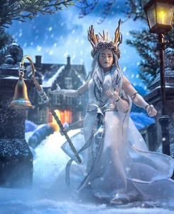 In Stock Limited Edition A Christmas Carol Christmas Ghost Deluxe Version Model - Picture 1 of 16