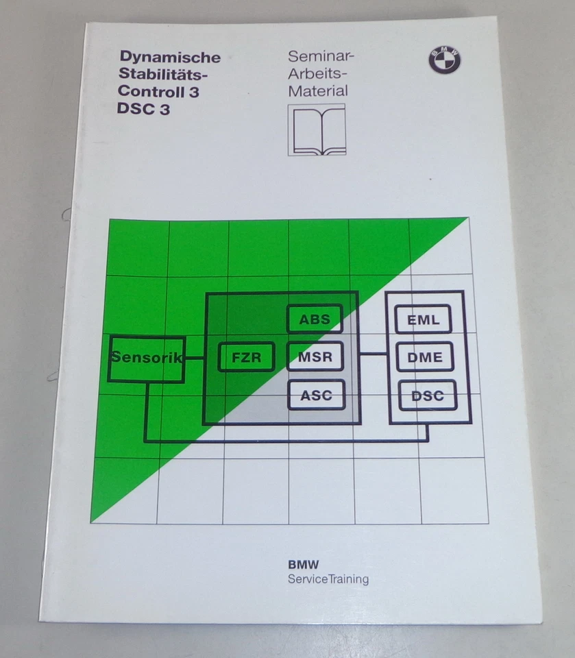 Schulungsunterlage BMW 7er E38 Dsc 3 Dinámica Control de Estabilidad - 10/1996 - Imagen 1 de 1