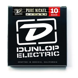 Dunlop DEN1046 Nickel electric guitar strings, Medium .010-.046 - Picture 1 of 3
