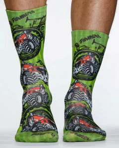 Herren WIGGLESTEPS Socken - One Size (Gr. 41/46) - Motiv: 04842 - Traktor 2 - Bild 1 von 7