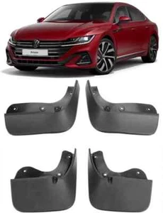 New Genuine Set Splash Guards Mud Flaps FOR VW 2019-2023 Arteon R Line Hatchback - Picture 1 of 6